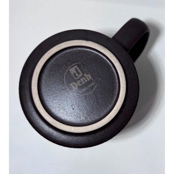 Denby Langley Rondo 3 1/4" Creamer England Stoneware Brown - Picture 5 of 6